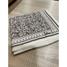 Foulard liberty choco