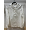 Chemise col victorien blanc