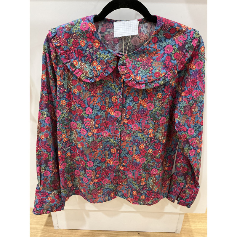Chemise liberty rose