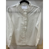 Chemise col victorien blanc
