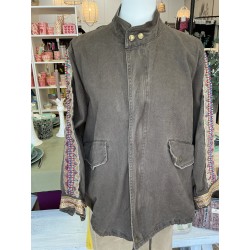 Veste Clara manches 3/4 choco