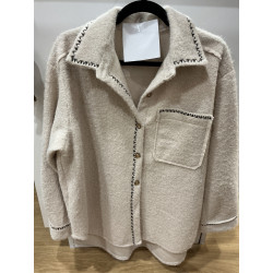 Surchemise beige