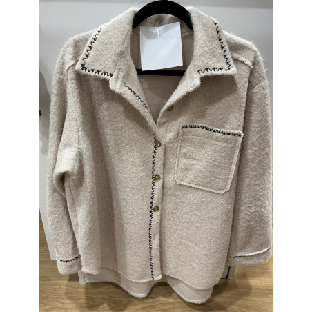 Surchemise beige