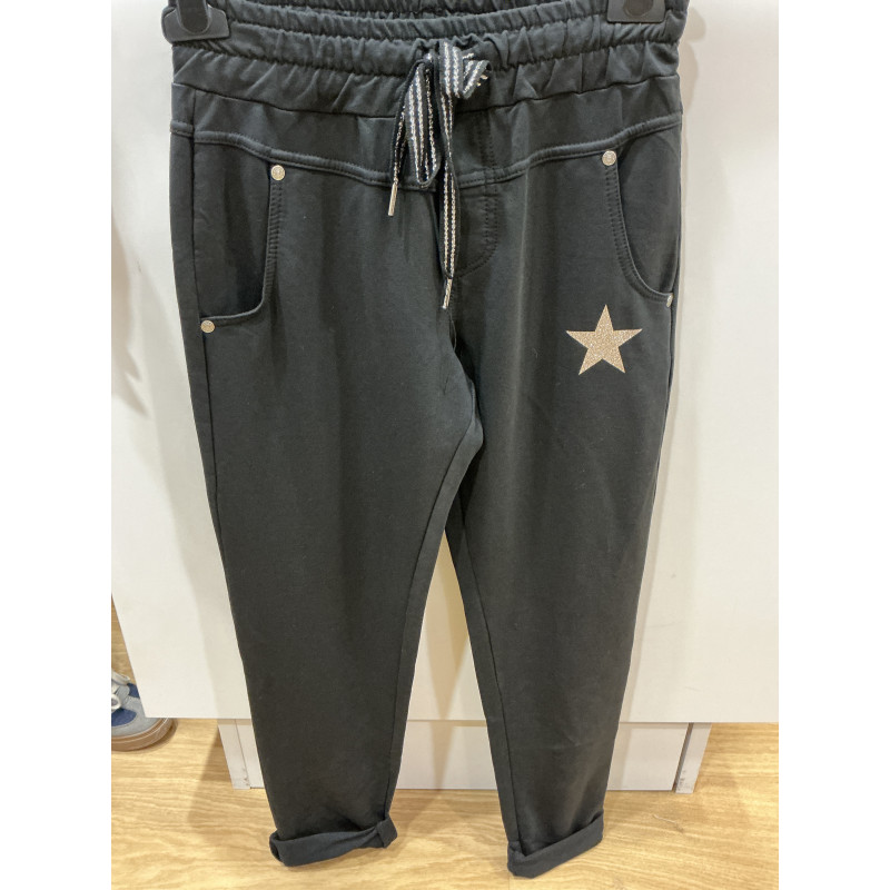 Pantalon jogging noir