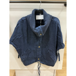 Veste Honorine bleu foncé