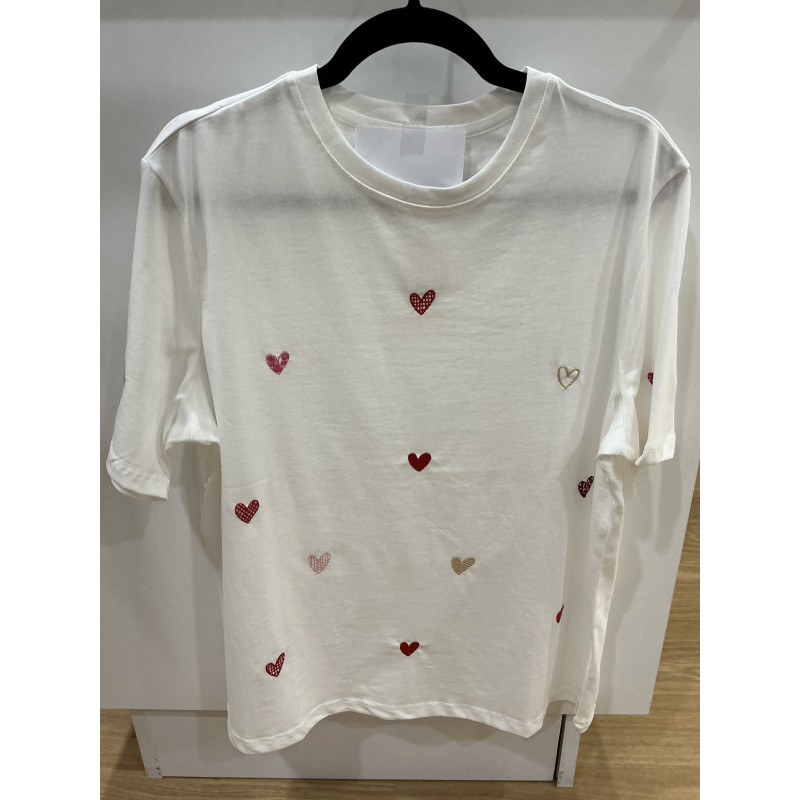 T-shirt Joli coeur