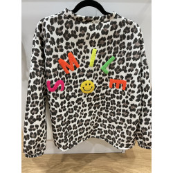 Sweat léopard SMILE