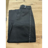 Pantalon barrel noir