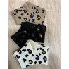 Chaussettes léopard cœur