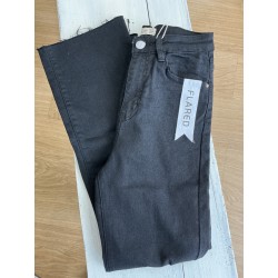Jeans flared 7/8 Classic noir