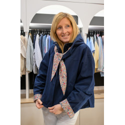 Veste à capuche liberty