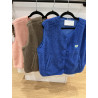 Gilet sans manches moumoute