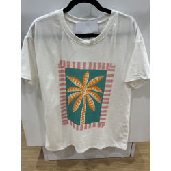 T-shirt palmier