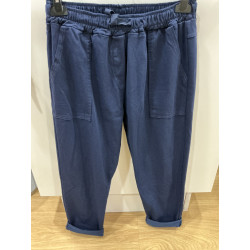 Pantalon jogging bleu marine