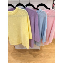 Pull Alpaga manches 3/4