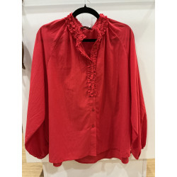 Blouse Flam rouge