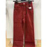 Jeans long large Classic  rouge