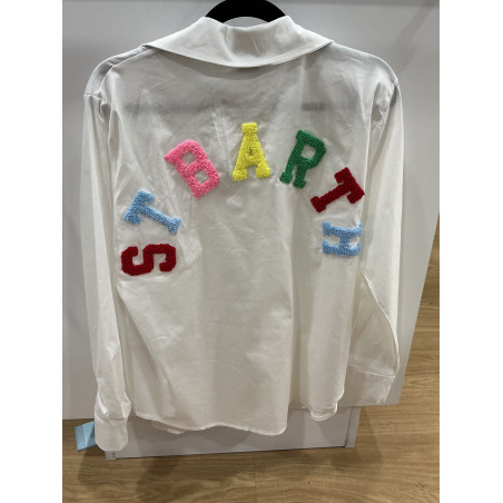 Chemise SAINT BARTH blanche