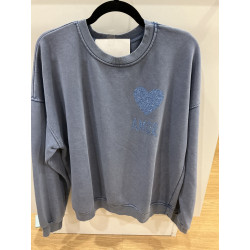 Sweat AMOR bleu