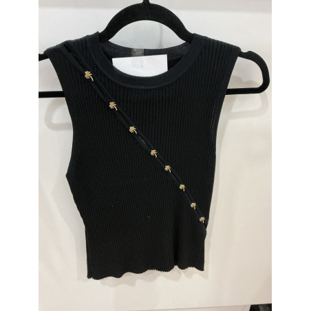 Débardeur Palmiers noir