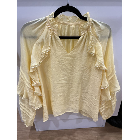 Blouse Philippine Jaune