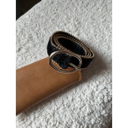 Ceinture noir et doré