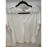 T-shirt uni colV blanc