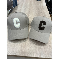 Casquette taupe