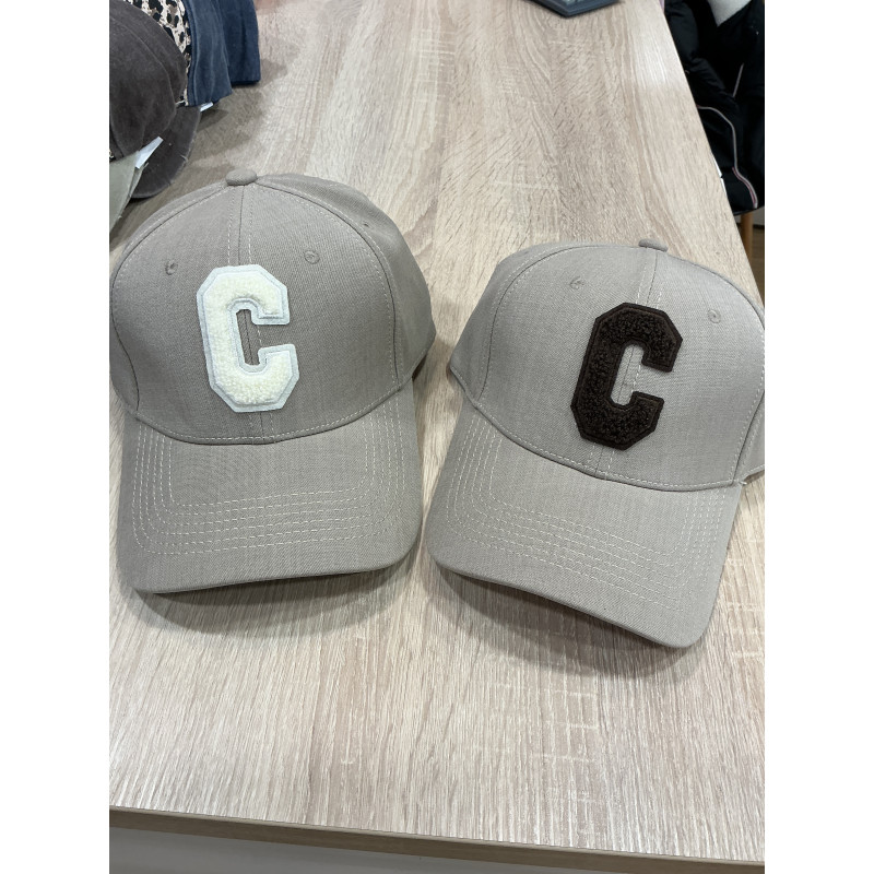 Casquette taupe