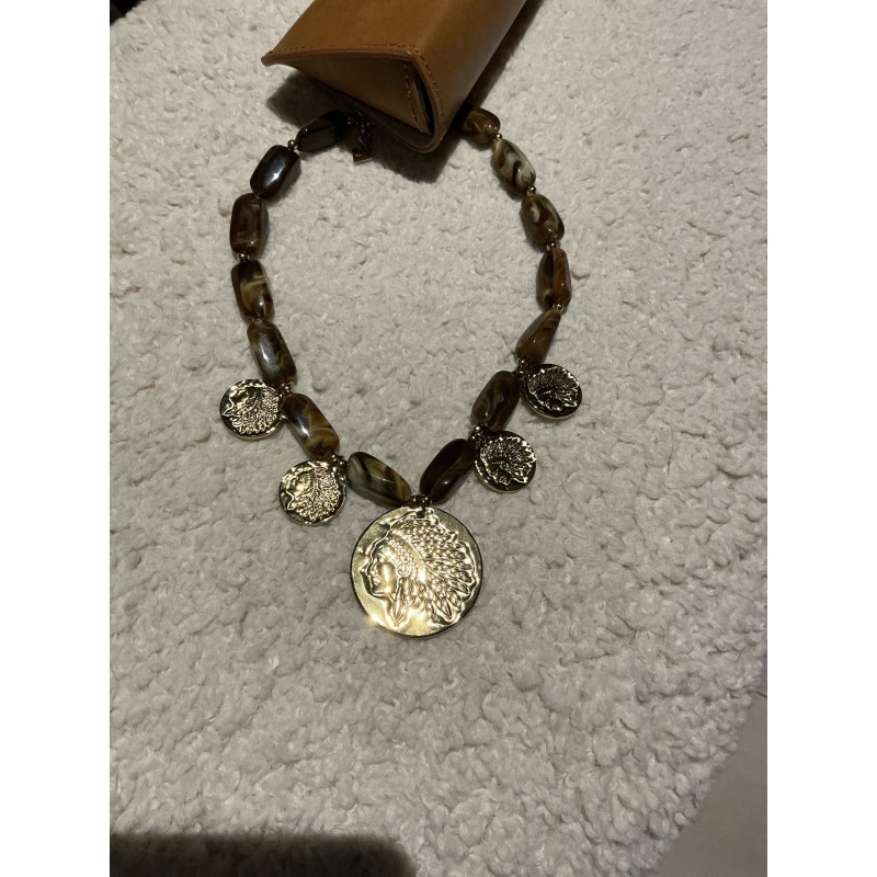 Collier Apache choco