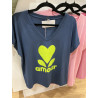 T-shirt col V Amour