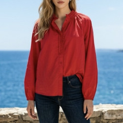 Blouse Flam rouge